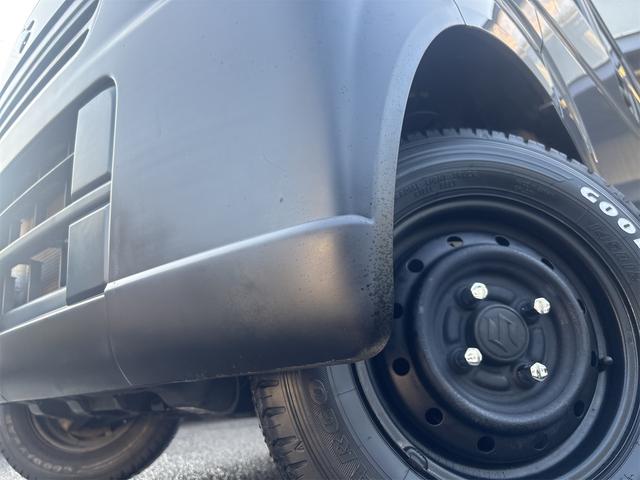 エブリイ PA グレー×ブラック2トーン塗装 社外LEDテールランプ流れるウインカー カーボン調ピラー ラプター塗装 OPTちょい上げリフトアップキット35mm OPT社外キーレスリモコン(5枚目)