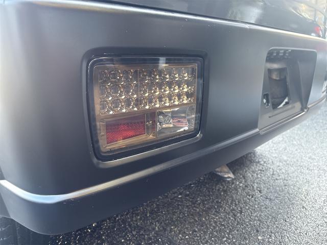 エブリイ PA グレー×ブラック2トーン塗装 社外LEDテールランプ流れるウインカー カーボン調ピラー ラプター塗装 OPTちょい上げリフトアップキット35mm OPT社外キーレスリモコン(25枚目)