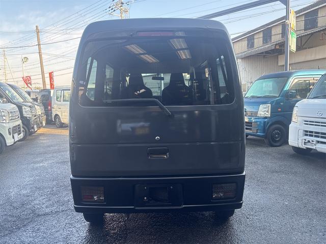 エブリイ PA グレー×ブラック2トーン塗装 社外LEDテールランプ流れるウインカー カーボン調ピラー ラプター塗装 OPTちょい上げリフトアップキット35mm OPT社外キーレスリモコン(26枚目)