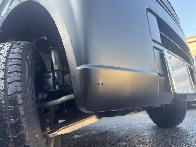 エブリイ PA グレー×ブラック2トーン塗装 社外LEDテールランプ流れるウインカー カーボン調ピラー ラプター塗装 OPTちょい上げリフトアップキット35mm OPT社外キーレスリモコン(34枚目)