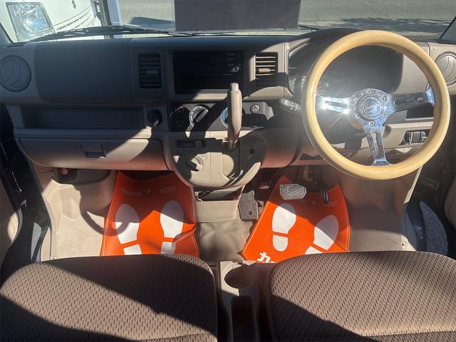 エブリイ PA グレー×ブラック2トーン塗装 社外LEDテールランプ流れるウインカー カーボン調ピラー ラプター塗装 OPTちょい上げリフトアップキット35mm OPT社外キーレスリモコン(53枚目)