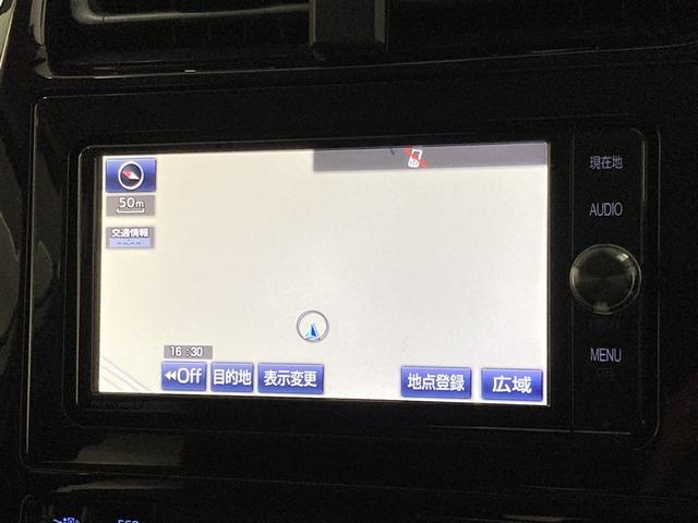 プリウス A フルセグ メモリーナビ DVD再生 ミュージックプレイヤー接続可 バックカメラ 衝突被害軽減システム ETC ドラレコ LEDヘッドランプ ワンオーナー(4枚目)