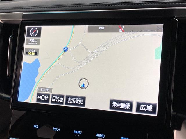 ヴェルファイア 2.5Z Gエディション フルセグ メモリーナビ DVD再生 ミュージックプレイヤー接続可 後席モニター バックカメラ 衝突被害軽減システム ETC 両側電動スライド LEDヘッドランプ 乗車定員7人 3列シート ワンオーナー(4枚目)