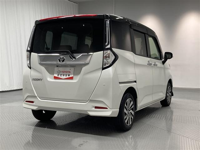 ルーミー カスタムG ミュージックプレイヤー接続可 バックカメラ 衝突被害軽減システム ETC 両側電動スライド LEDヘッドランプ ウオークスルー ワンオーナー アイドリングストップ(5枚目)