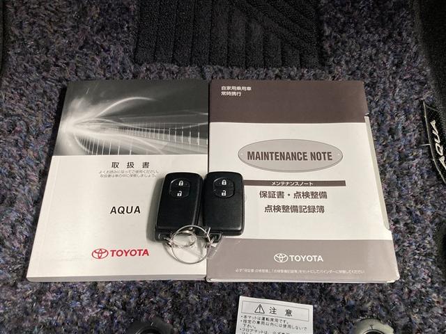アクア Ｓスタイルブラック　ワンセグ　メモリーナビ　ミュージックプレイヤー接続可　バックカメラ　衝突被害軽減システム　ＥＴＣ　ワンオーナー（29枚目）