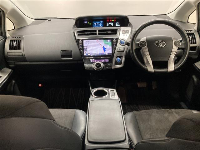 プリウスα Ｇ　フルセグ　メモリーナビ　ＤＶＤ再生　ミュージックプレイヤー接続可　バックカメラ　衝突被害軽減システム　ＥＴＣ　ＬＥＤヘッドランプ　ワンオーナー（3枚目）