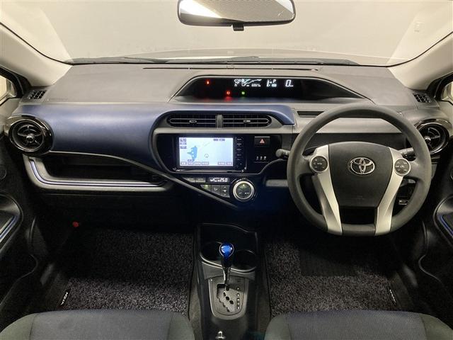 アクア S ワンセグ メモリーナビ ミュージックプレイヤー接続可 バックカメラ ETC ワンオーナー(4枚目)