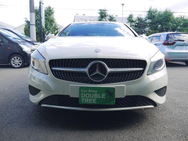 Aクラス A180 プッシュスタート スマートキー レーダーセーフティPKG 禁煙車 パドルシフト HIDオートライト フルセグ地デジTV ナビ ブルートゥース バックカメラ ETC ハーフレザーシート 記録簿有 保証付(2枚目)