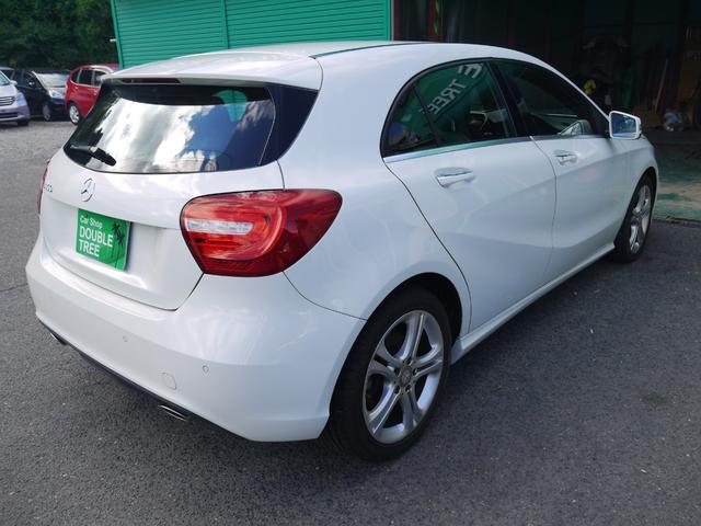 Aクラス A180 プッシュスタート スマートキー レーダーセーフティPKG 禁煙車 パドルシフト HIDオートライト フルセグ地デジTV ナビ ブルートゥース バックカメラ ETC ハーフレザーシート 記録簿有 保証付(7枚目)