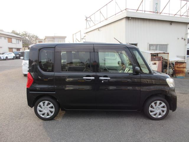 タント X ナビ テレビ CD 左側パワースライドドア スマートキー プッシュスタート 革調シートカバー アイドリングストップ(4枚目)