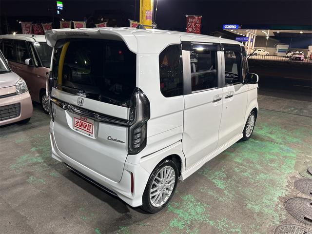 Ｎ－ＢＯＸカスタム Ｌターボ　メモリーナビ　Ｂｌｕｅｔｏｏｔｈオーディオ　ＤＶＤ　フルセグ　追尾式クルーズコントロール　ＩＣターボ　パドルシフト　ＬＥＤライト　フォグ　シーケンシャルウィンカー　純正アルミ　両側パワスラ（19枚目）