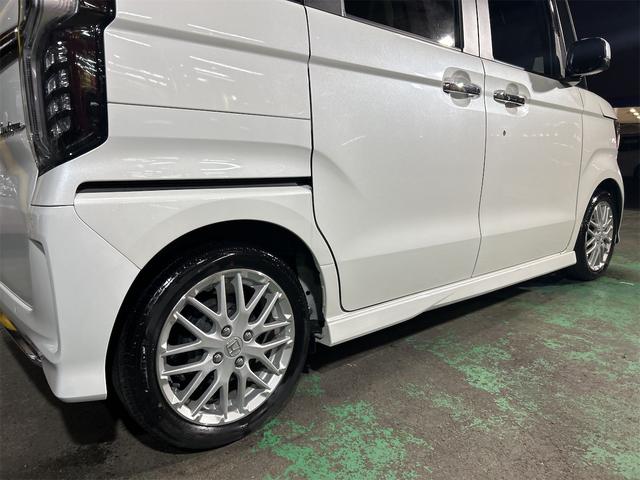 Ｎ－ＢＯＸカスタム Ｌターボ　メモリーナビ　Ｂｌｕｅｔｏｏｔｈオーディオ　ＤＶＤ　フルセグ　追尾式クルーズコントロール　ＩＣターボ　パドルシフト　ＬＥＤライト　フォグ　シーケンシャルウィンカー　純正アルミ　両側パワスラ（20枚目）