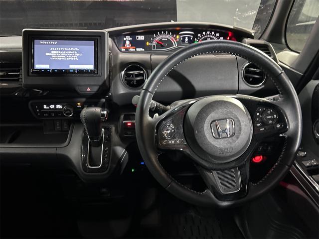 Ｎ－ＢＯＸカスタム Ｌターボ　メモリーナビ　Ｂｌｕｅｔｏｏｔｈオーディオ　ＤＶＤ　フルセグ　追尾式クルーズコントロール　ＩＣターボ　パドルシフト　ＬＥＤライト　フォグ　シーケンシャルウィンカー　純正アルミ　両側パワスラ（27枚目）