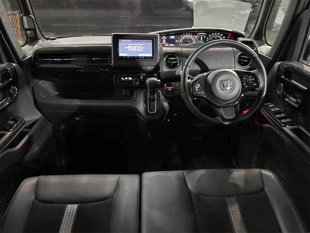 Ｎ－ＢＯＸカスタム Ｌターボ　メモリーナビ　Ｂｌｕｅｔｏｏｔｈオーディオ　ＤＶＤ　フルセグ　追尾式クルーズコントロール　ＩＣターボ　パドルシフト　ＬＥＤライト　フォグ　シーケンシャルウィンカー　純正アルミ　両側パワスラ（28枚目）