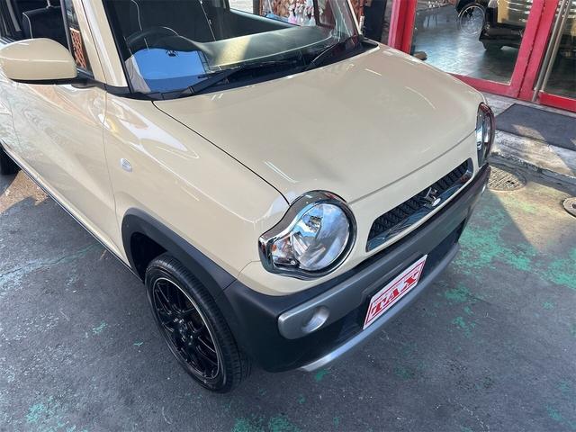 ハスラー G コンピューター診断済 5速ミッション&4WD 社外アルミ 新品オープンカントリータイヤ 新品リフトアップサスペンション キャリアベース 禁煙車(8枚目)