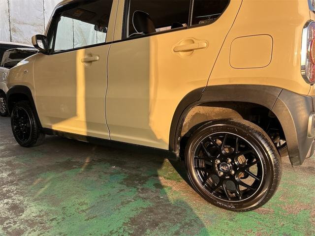 ハスラー G コンピューター診断済 5速ミッション&4WD 社外アルミ 新品オープンカントリータイヤ 新品リフトアップサスペンション キャリアベース 禁煙車(13枚目)