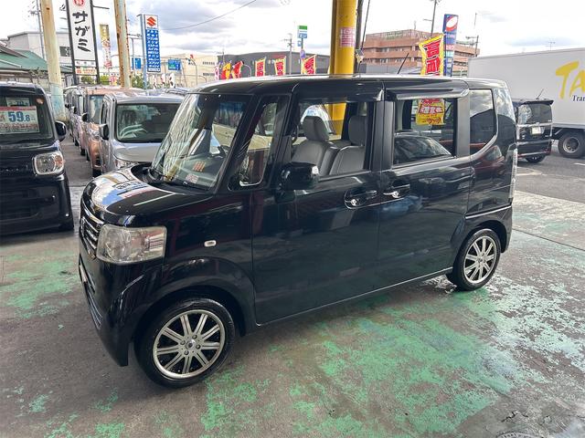 N-BOX G・Lパッケージ コンピューター診断済み メモリーナビ DVD ワンセグ バックカメラ ETC スマートキー2個 自動ドア 社外アルミ 社外LEDライト タイミングチェーン(14枚目)