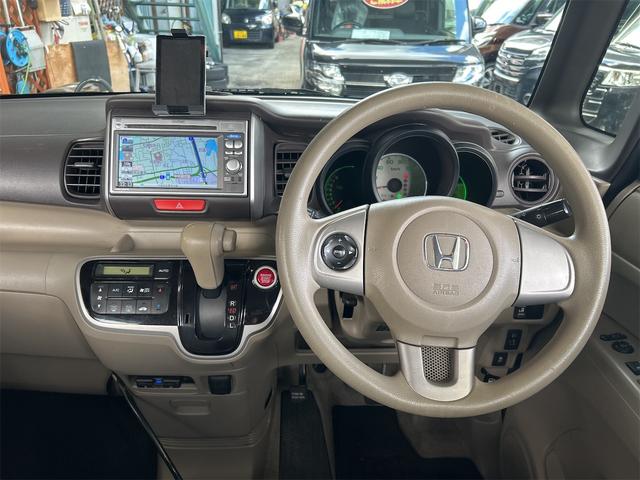 N-BOX G・Lパッケージ コンピューター診断済み メモリーナビ DVD ワンセグ バックカメラ ETC スマートキー2個 自動ドア 社外アルミ 社外LEDライト タイミングチェーン(27枚目)