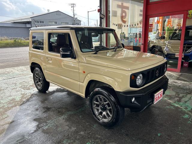 ジムニー XC 4WD×ICターボ メモリーナビ Bluetoothオーディオ フルセグ スマートキー レーブレ 背面タイヤ ツートンカラー オートエアコン カップホルダー 社外ブラウンシートカバー(8枚目)