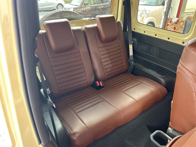 ジムニー XC 4WD×ICターボ メモリーナビ Bluetoothオーディオ フルセグ スマートキー レーブレ 背面タイヤ ツートンカラー オートエアコン カップホルダー 社外ブラウンシートカバー(26枚目)