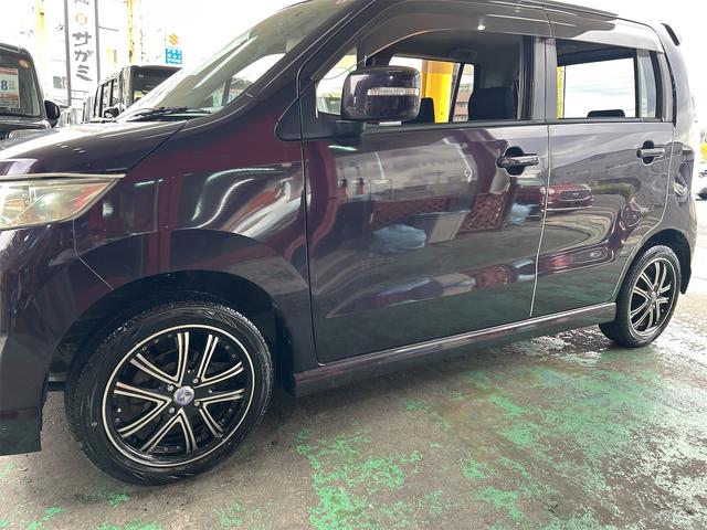 ワゴンＲスティングレー Ｔ　コンピューター診断済み　ＩＣターボ　パドルシフト　ＣＶＴオートマ　スマートキー　プッシュスタート　社外アルミ　タイミングチェーン　社外ＣＤデッキ　ＥＴＣ　ドラレコ（15枚目）