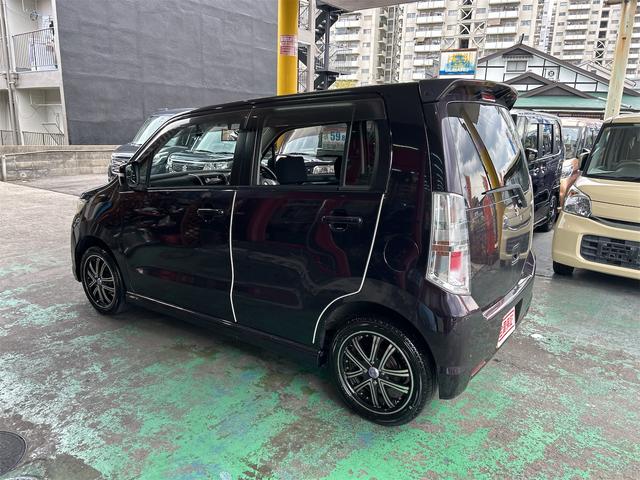 ワゴンＲスティングレー Ｔ　コンピューター診断済み　ＩＣターボ　パドルシフト　ＣＶＴオートマ　スマートキー　プッシュスタート　社外アルミ　タイミングチェーン　社外ＣＤデッキ　ＥＴＣ　ドラレコ（16枚目）