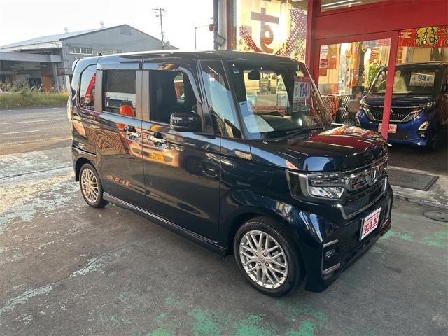 Ｎ－ＢＯＸカスタム Ｌターボ　ホンダセンシング　ＩＣターボ　純正ナビ　Ｂｌｕｅｔｏｏｔｈオーディオ　フルセグ　ＤＶＤ　電子パーキング　ブレーキホールド　追尾式レーダー　純正アルミ　ＬＥＤライト（シーケシャルウィンカー）（8枚目）