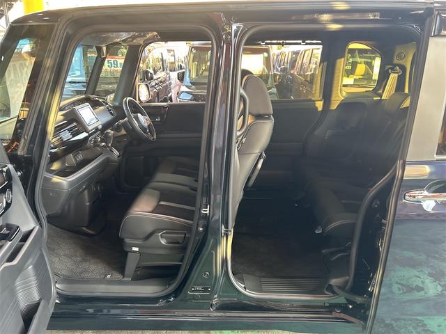 Ｎ－ＢＯＸカスタム Ｌターボ　ホンダセンシング　ＩＣターボ　純正ナビ　Ｂｌｕｅｔｏｏｔｈオーディオ　フルセグ　ＤＶＤ　電子パーキング　ブレーキホールド　追尾式レーダー　純正アルミ　ＬＥＤライト（シーケシャルウィンカー）（36枚目）