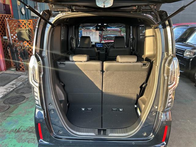 Ｎ－ＢＯＸカスタム Ｌターボ　ホンダセンシング　ＩＣターボ　純正ナビ　Ｂｌｕｅｔｏｏｔｈオーディオ　フルセグ　ＤＶＤ　電子パーキング　ブレーキホールド　追尾式レーダー　純正アルミ　ＬＥＤライト（シーケシャルウィンカー）（37枚目）