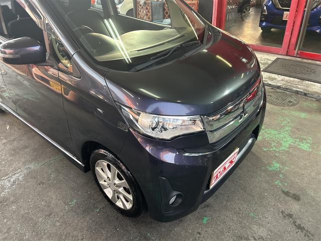 eKカスタム G コンピューター診断済み メモリーナビ ワンセグ スマートキー プッシュスタート HIDライト フォグランプ 純正アルミ バックモニター(10枚目)