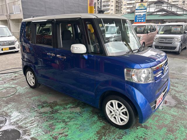 N-BOX G SSあんしんパッケージ コンピューター診断済 後期 メモリーナビ Bluetoothオーディオ DVD フルセグ ETC 両側自動ドア シートヒーター HIDライト バックシートテーブル リアスライドシート ホワイトアルミ(8枚目)