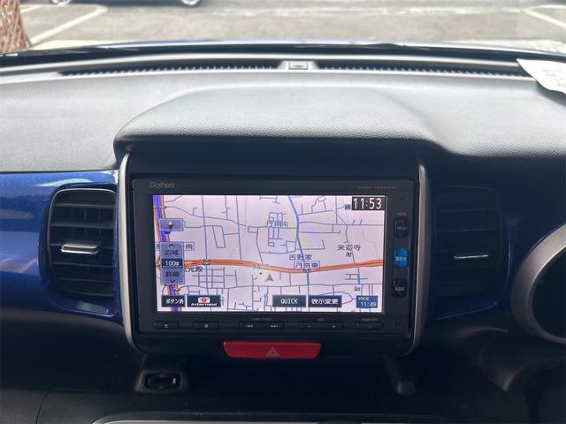 N-BOX G SSあんしんパッケージ コンピューター診断済 後期 メモリーナビ Bluetoothオーディオ DVD フルセグ ETC 両側自動ドア シートヒーター HIDライト バックシートテーブル リアスライドシート ホワイトアルミ(38枚目)