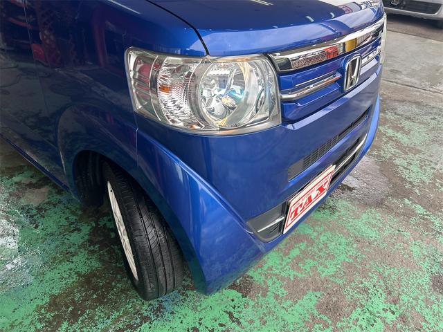 N-BOX G SSあんしんパッケージ コンピューター診断済 後期 メモリーナビ Bluetoothオーディオ DVD フルセグ ETC 両側自動ドア シートヒーター HIDライト バックシートテーブル リアスライドシート ホワイトアルミ(56枚目)