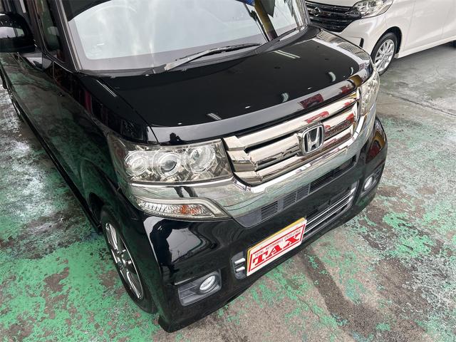 N-BOXカスタム G・Lパッケージ コンピューター診断済 走行4.4万キロ 後期 メモリーナビ Bluetoothオーディオ DVD フルセグ 自動ドア HIDライト フォグランプ 社外アルミ バックシートテーブル リアスライドシート(11枚目)