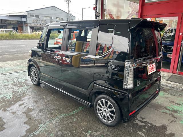 N-BOXカスタム G・Lパッケージ コンピューター診断済 走行4.4万キロ 後期 メモリーナビ Bluetoothオーディオ DVD フルセグ 自動ドア HIDライト フォグランプ 社外アルミ バックシートテーブル リアスライドシート(16枚目)