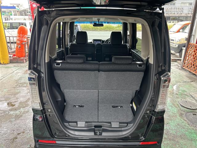 N-BOXカスタム G・Lパッケージ コンピューター診断済 走行4.4万キロ 後期 メモリーナビ Bluetoothオーディオ DVD フルセグ 自動ドア HIDライト フォグランプ 社外アルミ バックシートテーブル リアスライドシート(33枚目)