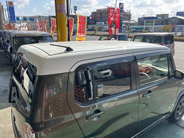 ハスラー Ｆリミテッド　特別限定車　ツートンカラー　専用色バンパーガーニッシュ　メモリーナビ　Ｂｌｕｅｔｏｏｔｈオーディオ　ＤＶＤ再生　フルセグ　スマートキー２個　純正スチールホイール　ＨＩＤライト（21枚目）