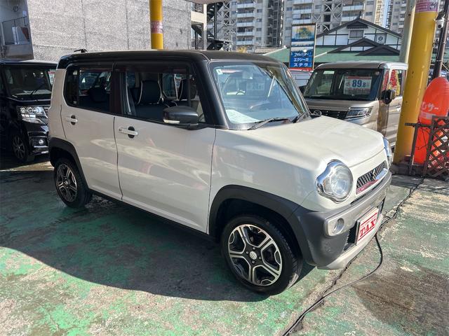 ハスラー X ツートンカラー メモリーナビ DVD フルセグ スマートキー 純正アルミ レーダーブレーキサポート アイドリングストップ ベンチシート アームレスト コンピューター診断済み(8枚目)