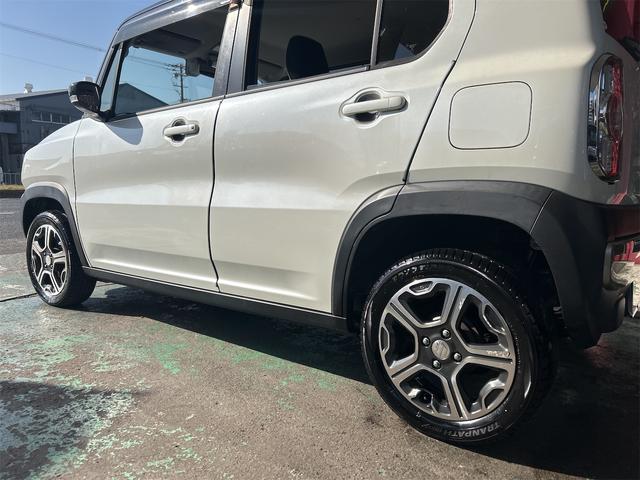 ハスラー X ツートンカラー メモリーナビ DVD フルセグ スマートキー 純正アルミ レーダーブレーキサポート アイドリングストップ ベンチシート アームレスト コンピューター診断済み(17枚目)