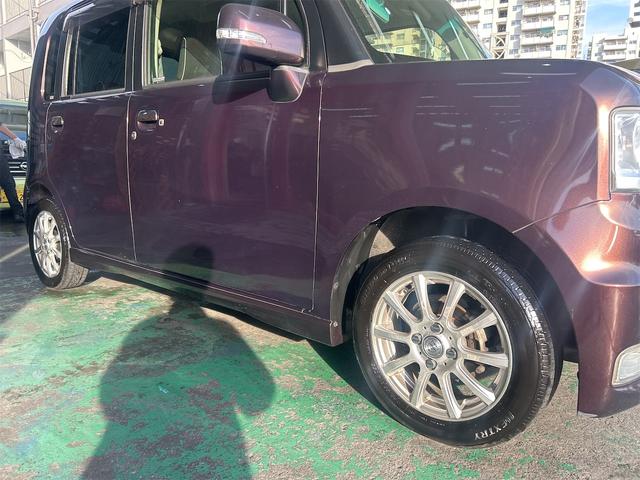 ムーヴコンテ カスタム X メモリーナビ Bluetoothオーディオ DVD フルセグ スマートキー エコアイドル 純正アルミ インパネ収納BOX HIDライト フォグランプ(9枚目)