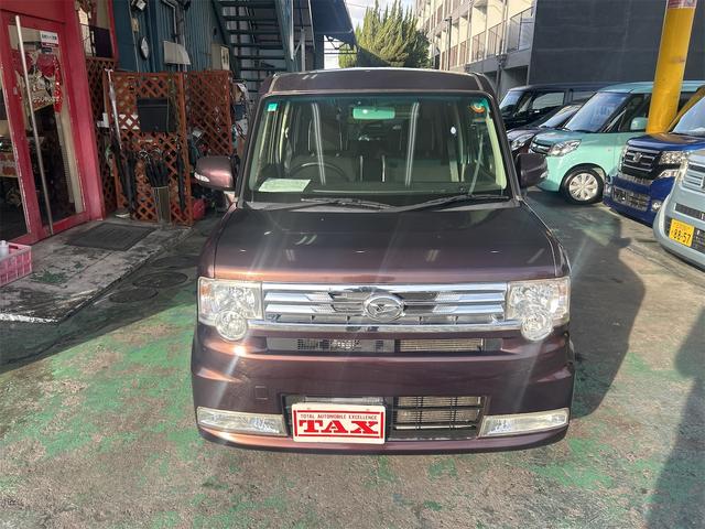 ムーヴコンテ カスタム X メモリーナビ Bluetoothオーディオ DVD フルセグ スマートキー エコアイドル 純正アルミ インパネ収納BOX HIDライト フォグランプ(11枚目)