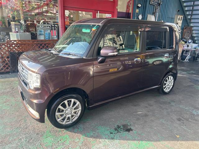 ムーヴコンテ カスタム X メモリーナビ Bluetoothオーディオ DVD フルセグ スマートキー エコアイドル 純正アルミ インパネ収納BOX HIDライト フォグランプ(14枚目)