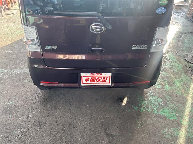 ムーヴコンテ カスタム X メモリーナビ Bluetoothオーディオ DVD フルセグ スマートキー エコアイドル 純正アルミ インパネ収納BOX HIDライト フォグランプ(19枚目)