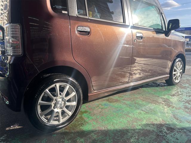 ムーヴコンテ カスタム X メモリーナビ Bluetoothオーディオ DVD フルセグ スマートキー エコアイドル 純正アルミ インパネ収納BOX HIDライト フォグランプ(21枚目)