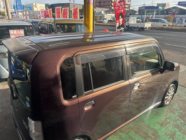 ムーヴコンテ カスタム X メモリーナビ Bluetoothオーディオ DVD フルセグ スマートキー エコアイドル 純正アルミ インパネ収納BOX HIDライト フォグランプ(22枚目)