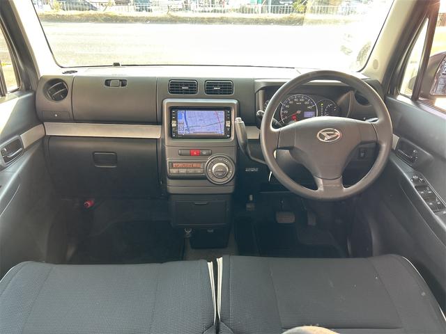 ムーヴコンテ カスタム X メモリーナビ Bluetoothオーディオ DVD フルセグ スマートキー エコアイドル 純正アルミ インパネ収納BOX HIDライト フォグランプ(30枚目)