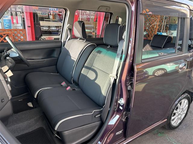 ムーヴコンテ カスタム X メモリーナビ Bluetoothオーディオ DVD フルセグ スマートキー エコアイドル 純正アルミ インパネ収納BOX HIDライト フォグランプ(36枚目)