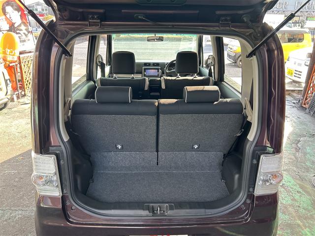 ムーヴコンテ カスタム X メモリーナビ Bluetoothオーディオ DVD フルセグ スマートキー エコアイドル 純正アルミ インパネ収納BOX HIDライト フォグランプ(41枚目)