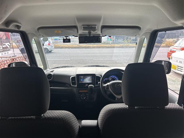 フレアワゴンカスタムスタイル XG ハイブリッド&モーター メモリーナビ Bluetoothオーディオ DVD フルセグ ドラレコ前後 デュアルレーダーブレーキサポート 車線逸脱装置 純正アルミ HIDライト フォグランプ(35枚目)