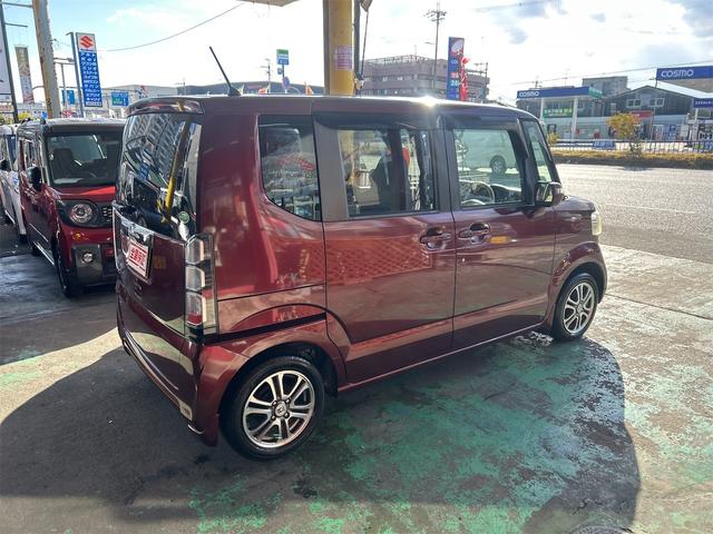 N-BOX G・Lパッケージ パワースライドドア 純正CDデッキ ステアスイッチ スマートキー プッシュスタート オートエアコン 純正アルミ(2024年製タイヤ) アームレスト コンピューター診断済み(20枚目)